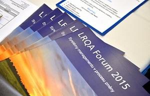 LRQA Forum 2015: Revidované normy ISO optikou firem s progresivními systémy managementu