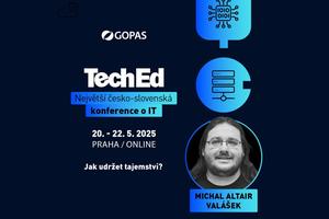 Největší IT konference TechEd 2025 přinese 20. až 22. 5. přednášky předních českých a zahraničních odborníků ze světa informačních technologií